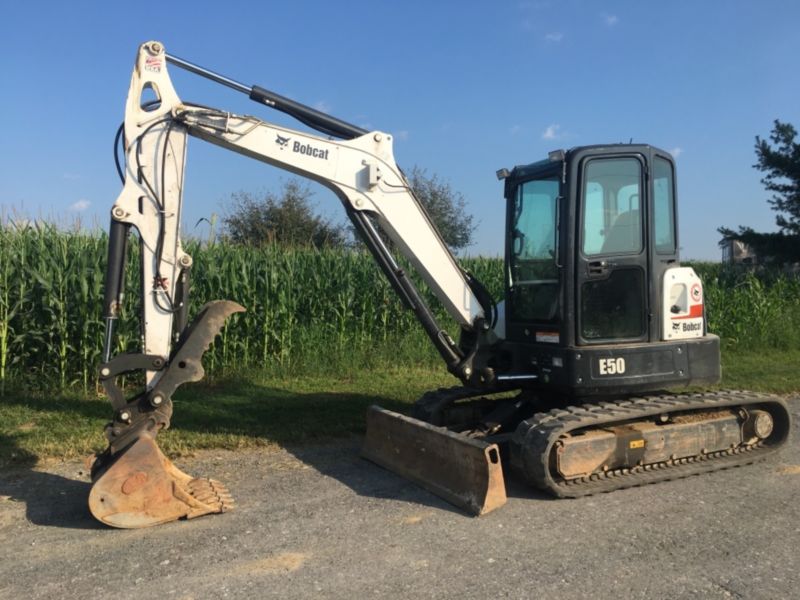 Bobcat E50 Excavator. Cab 700 Hours for sale from United States