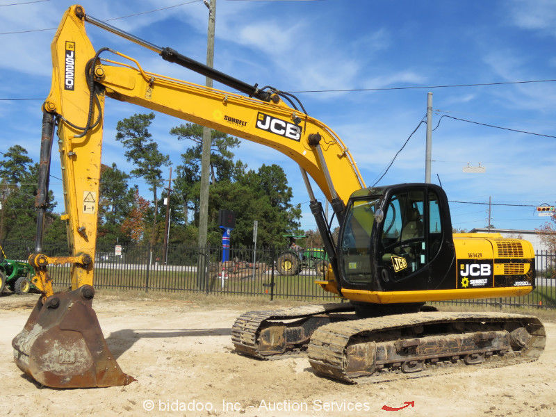 Jcb JS220LC Hydraulic Excavator A/c Cab 42