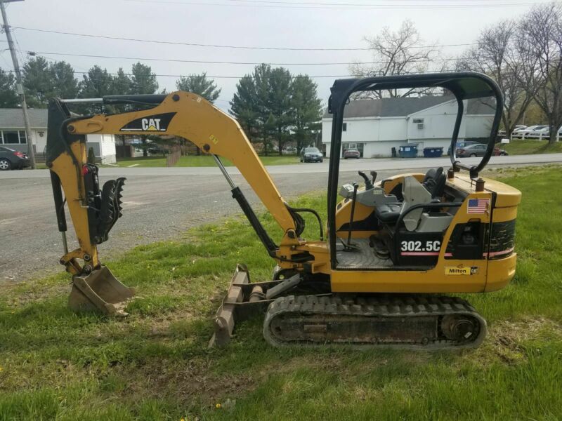 Caterpillar 302 5c Mini Excavator Hydraulic Thumb Work Ready For Sale From United States