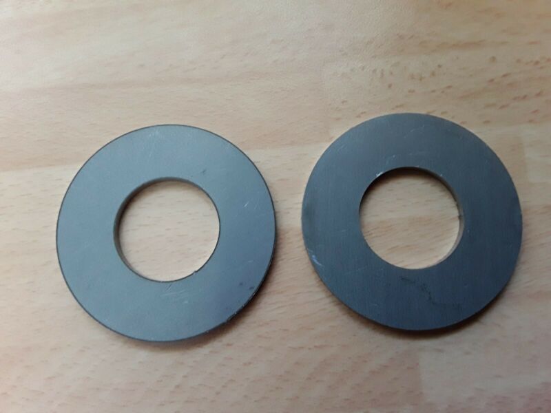 Mini Digger / Excavator Bucket Shim 25mm I/d 0.9mm Thickness X 2 for