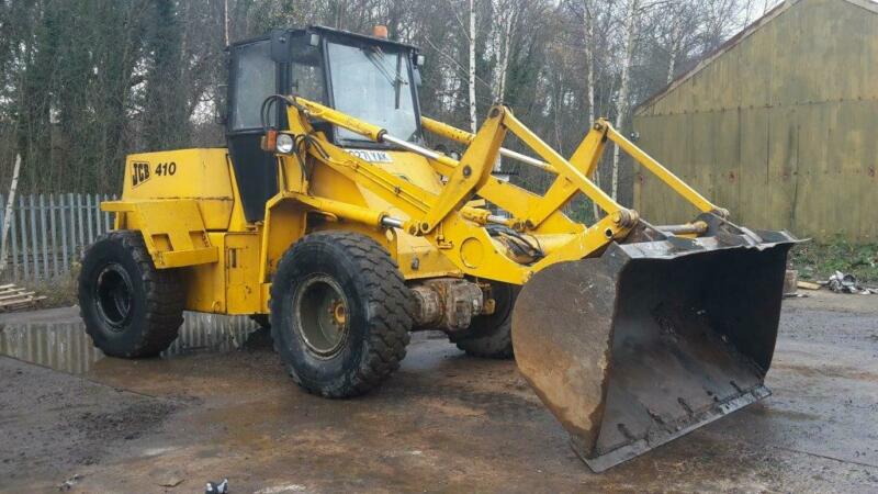 Jcb 410 Ex Army Loading Shovel - Wheel Loader - £5000 + Vat For Sale ...