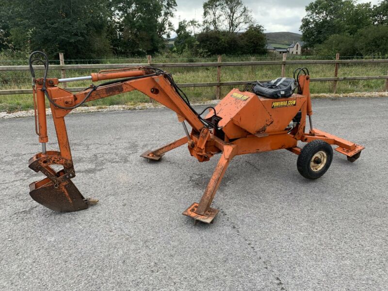 Powerfab 125 Mini Digger Excavator For Sale From United Kingdom