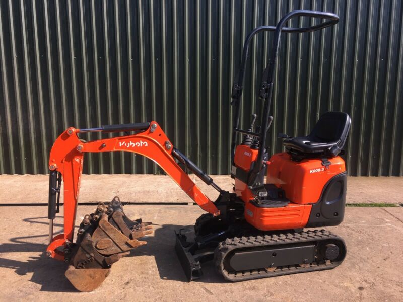 Kubota Mini Excavator K008