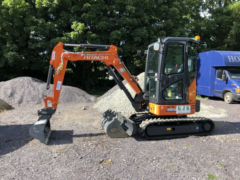 Used Hitachi ZX26U Excavator Digger For Sale From United Kingdom