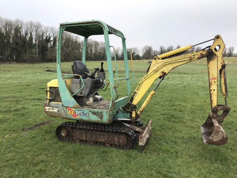 Yanmar B15-3 Mini Digger 1.5 Ton for sale from United Kingdom