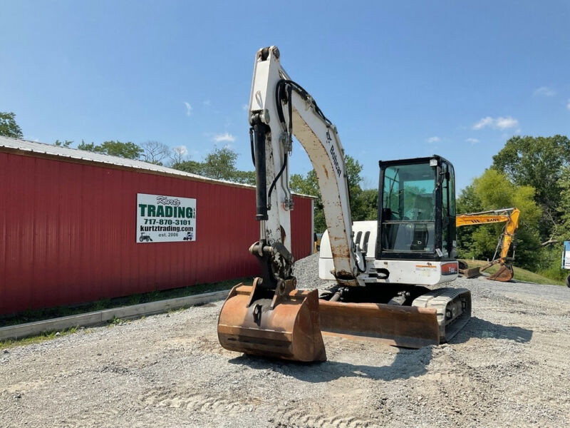 Bobcat 442 Hydraulic Midi Excavator W/ Cab One Owner Machine Only ...