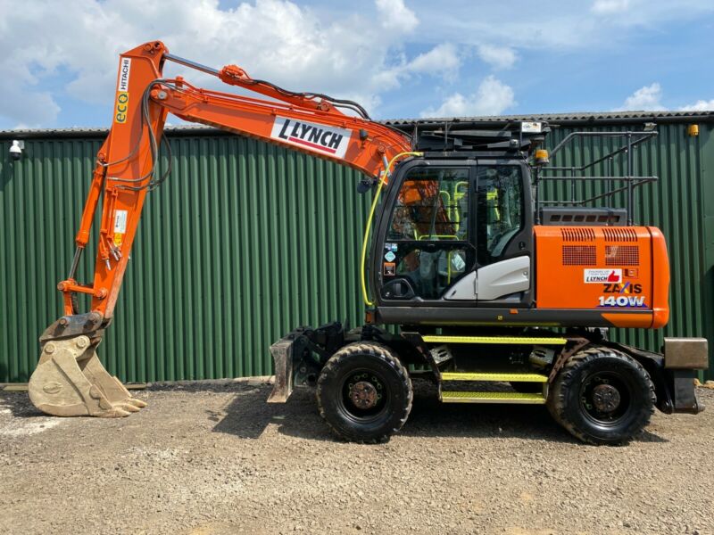 Hitachi ZX140 Wheeled Excavator - 4420 Hours - £78,000+VAT Jcb Sns-Brigh10