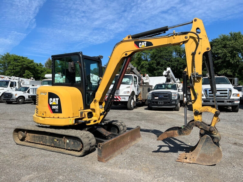 Caterpillar 305E Used Mini Small Excavator Ex Track Hoe 40HP Diesel ...