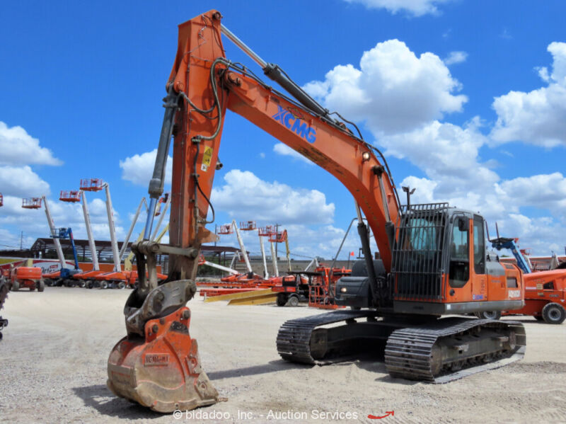 Xcmg XE210CU Hydraulic Excavator Trackhoe Aux Hyd Qc Cab Ac Cummins ...