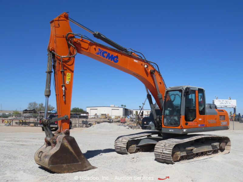 Xcmg XE210CU Hydraulic Excavator Trackhoe Diesel Aux Hyd Cab A/c ...