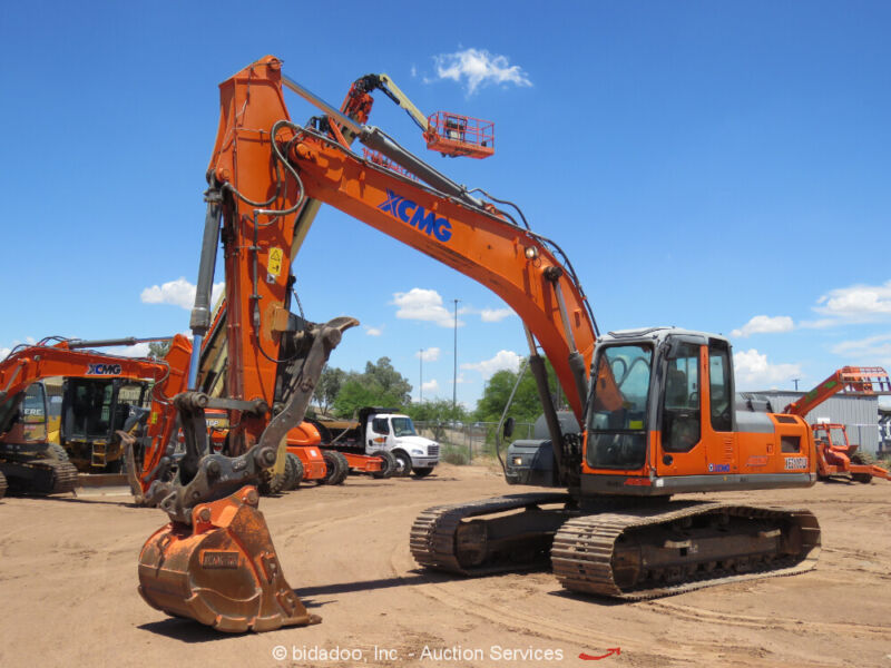 Xcmg XE210CU Hydraulic Excavator Trackhoe Thumb Aux Hyd Q/c Cummins ...