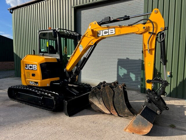 Jcb 50z 2 5 Ton Tonne Excavator 2021 With 619 Hours And Jcb Warranty