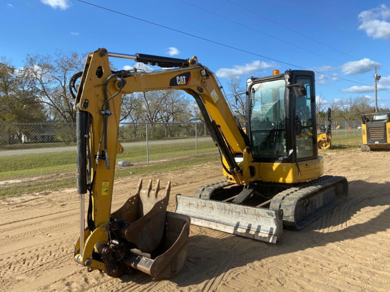 Cat 305E2 Cr Mini Excavator Cab A/c Aux Hydraulic 22