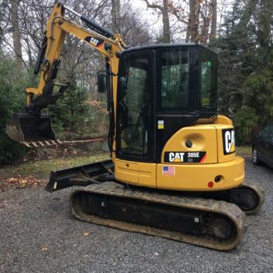 Cat 305 Ecr Mini Excavator Drops Thumb Coupler For Sale From United States