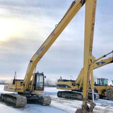 Cat 320bl Long Stick Excavator For Sale From Canada