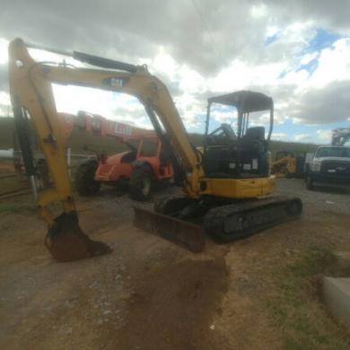 Caterpillar 305 5e2cr Excavator Mini Ex Trackhoe 1773hrs 44hp