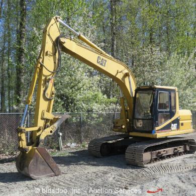 Caterpillar 312 Excavator Hydraulic Cab Heated Thumb 32 Bucket