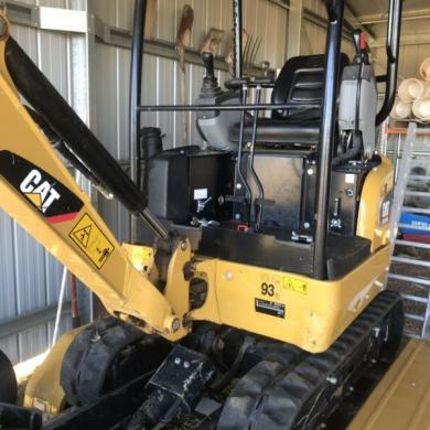Caterpillar 301 7dcr2 Mini Excavator Alloy Trailer Auger 3 Drill